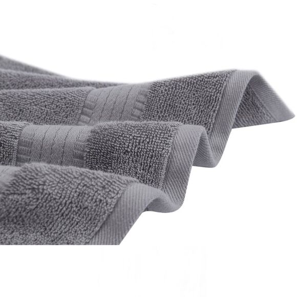 Alpine Swiss 100% Cotton 2 Piece Towel Set Soft Absorbent Face Hand Bath Towels - Picture 4 of 6